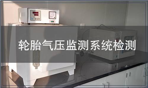 輪胎氣壓監測系統檢測